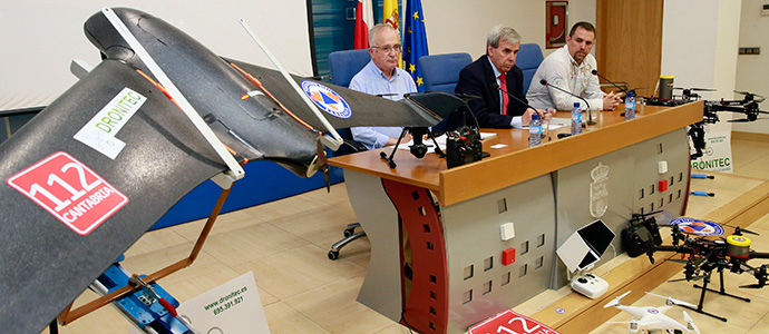 Cantabria incorpora un servicio de drones para situaciones de emergencia