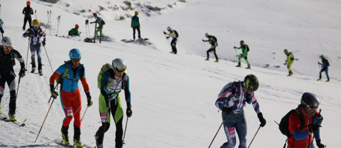 Manuel Merillas y Claudia Gutirrez vencen en la III Ski Race Herradura de Campoo