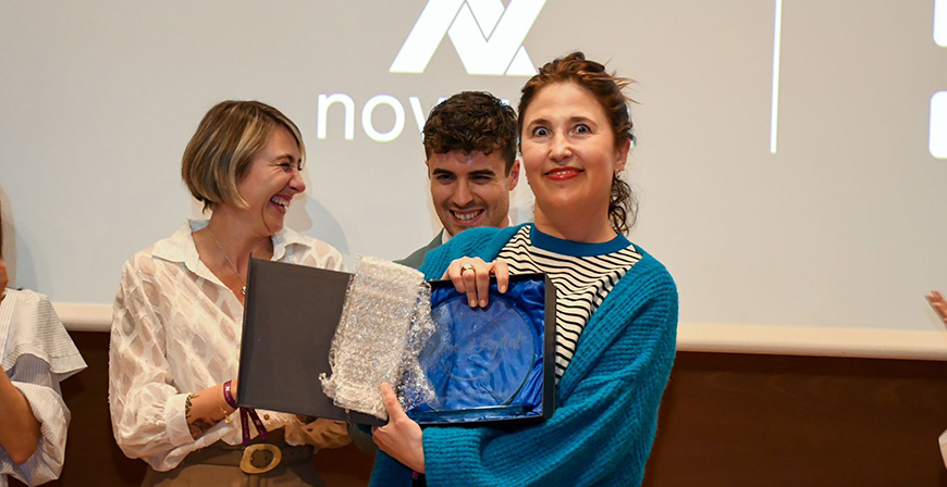 Matilde Rodrguez Garay, reconocida en la gala Dermo&Digital de Bilbao
