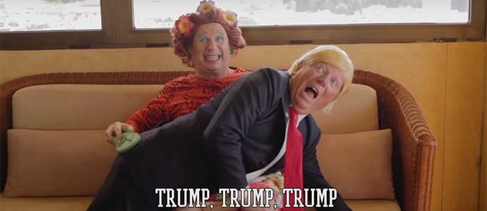 Los Morancos parodian la eleccin de Trump