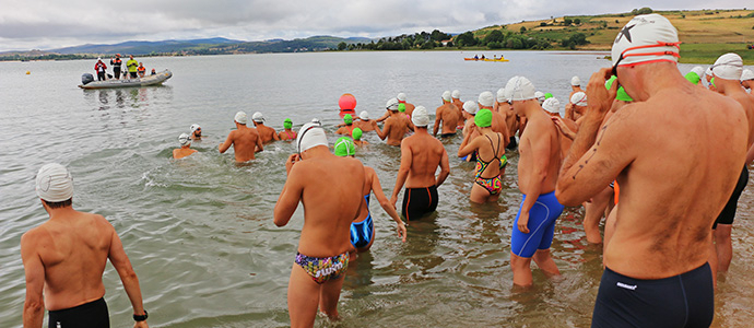 Pablo Herrero y Mara Pujol ganan el XIII Triatln Valle de Buelna 