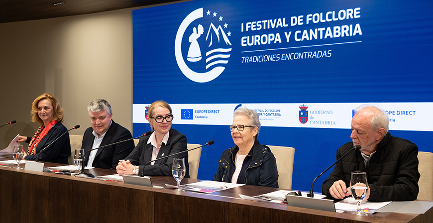 El Palacio de Festivales celebrar el 9 de mayo el 'I Festival de Folclore Europa y Cantabria' 