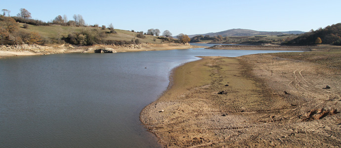 El Pantano del Ebro se toma un respiro