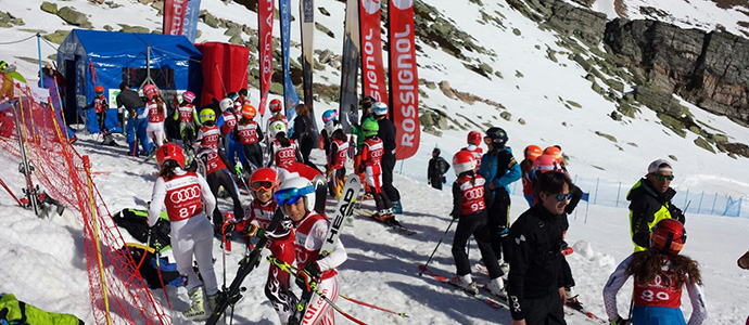 El Tres Mares acoge la ltima carrera del circuito de esqu alpino Audi quattro Cup 