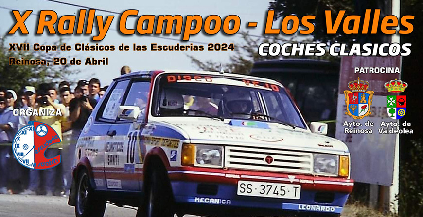 El X Rally Campoo-Los Valles de Coches Clsicos llega este sbado a las carreteras campurrianas