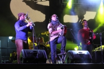 Actuacin de Cahrnega y amigos (San Mateo 2015)