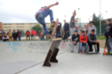 Exhibici�n de skate en Reinosa