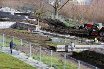Obras Parque Fluvial Ebro-Hjar