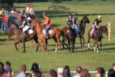 Carrera de caballos en Requejo