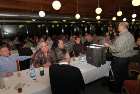 Jos Luis Gutirrez celebra se prejubilacin por Gamesa