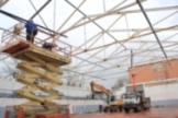 Reconstruccin del polideportivo de Mataporquera