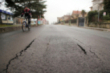Reparacin de los socavones de la Avenida Castilla