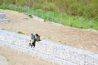 El ritmo de las obras del Parque Fluvial