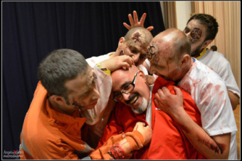 Los campurrianos 'Comando 3Z', asiduos de la 'Survival Zombie'