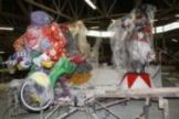 Las carrozas de San Mateo 2013, en proceso de creaci�n