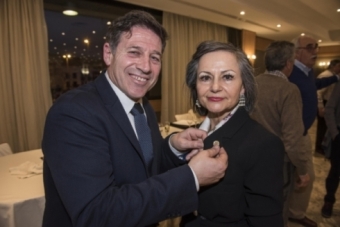 Alicia Caas recibe la Pantortilla de Oro