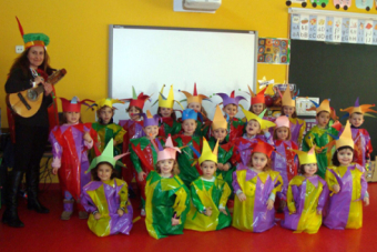 Carnaval y marzas en el CEIP Alto Ebro