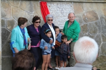Homenaje a los afectados y a los presos que construyeron el Pantano del Ebro