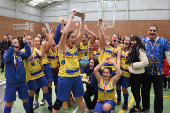 Las jnior, campeonas de la Copa Cantabria de Baloncesto