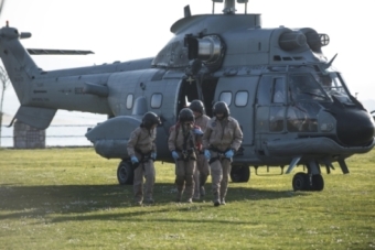 Simulacro de las Fuerzas Armadas en Santander