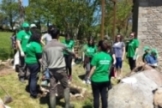 Un jard�n ecol�gico en el Molino de Orzales