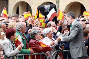 El Rey Felipe VI visita Reinosa