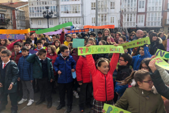 Concentracin en contra de la violencia de gnero