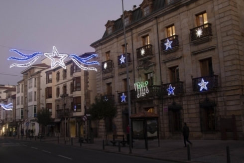 Iluminacin navidea de Reinosa (2018)