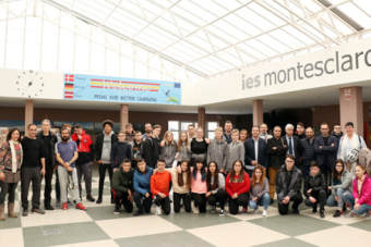 Encuentro proyecto 'Pedal for better learning' IES Montesclaros
