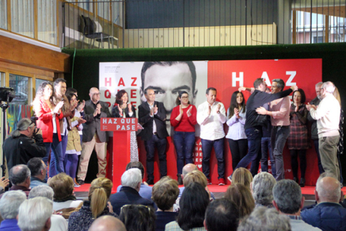 Presentacin candidatura PSOE Reinosa