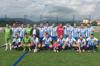 Cuadrangular ftbol veteranos a favor fibrosis qustica