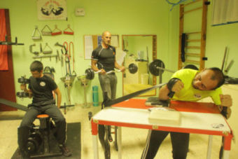 Lucha de Brazos Merindad de Campoo, un deporte serio