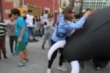 Encierro infantil con toros hinchables #SanMateo2019 