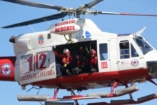 Simulacro en el Pantano del Ebro
