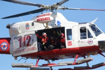 Simulacro en el Pantano del Ebro
