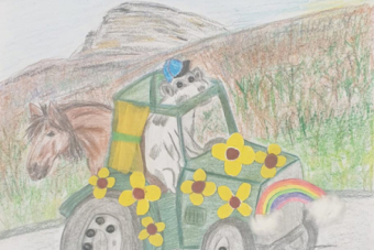 Concurso de Dibujo de Tractores Engalanados