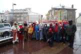 Los Reyes Magos reciben a los ni�os en Reinosa