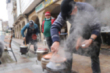 Las ollas de San Sebastin impregnan las calles de Reinosa