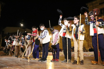 Los mozos rondaron a la primavera en Reinosa