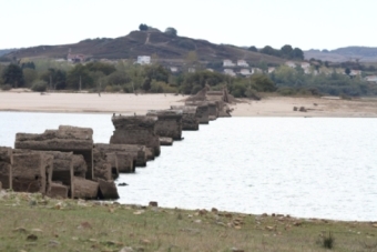 Las reservas del Embalse del Ebro, al 27,4%