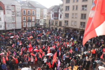 Campoo sale a la calle para exigir futuro y empleo en la comarca