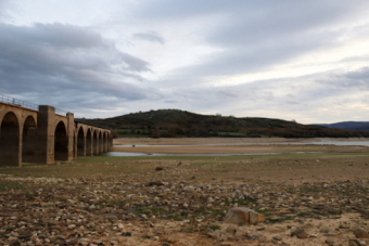 El Embalse de Ebro, por debajo de un cuarto de su capacidad