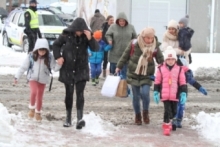 Primera nevada de 2023 en Campoo