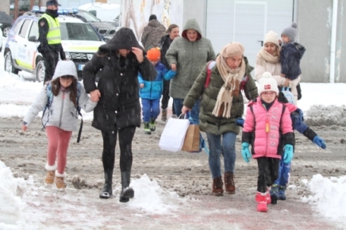 Primera nevada de 2023 en Campoo