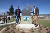 David de la Fuente pone nombre a un parque de Matamorosa