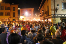 Fuego y espectculo para empezar las fiestas de Aguilar