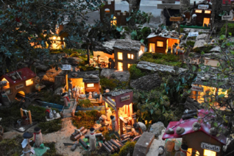 El 'pueblo campurriano' se engalana por Navidad