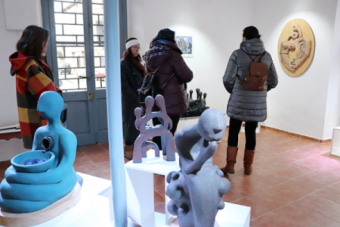 Las esculturas de Menchu, en La Tienda, espacio de arte