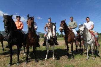 Concentracin de caballos en Salces (2024)