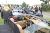 Exhibici�n de coches descapotables en Requejo